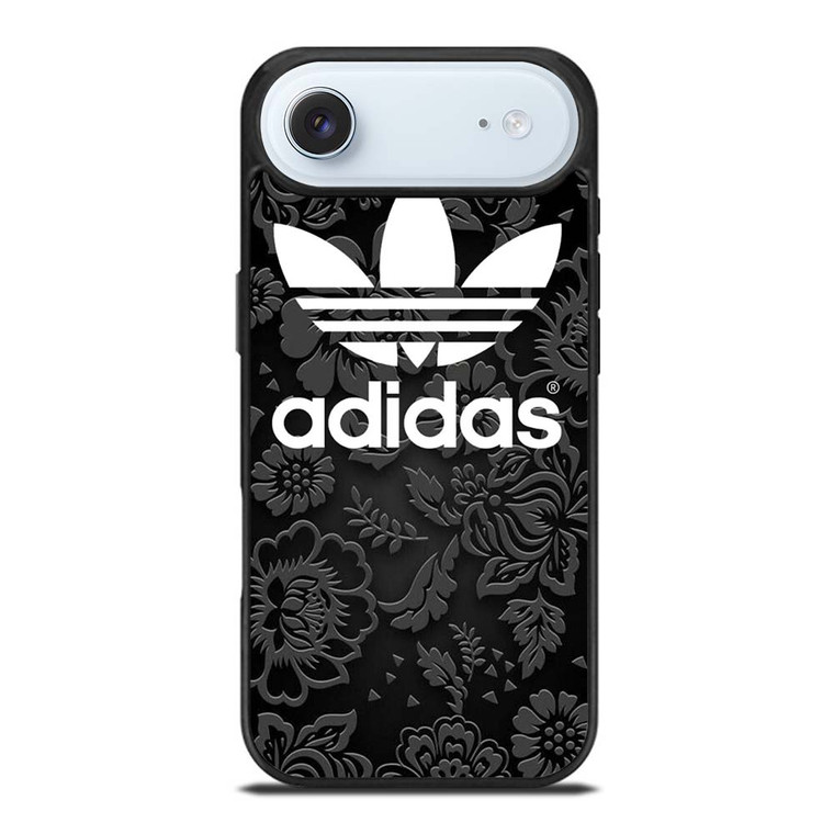 ADIDAS LOGO BLACK FLORAL iPhone Air Case