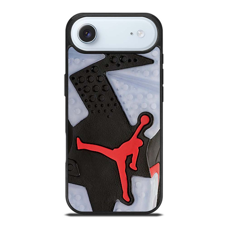 AIR JORDAN BLACK RED SOLE iPhone Air Case