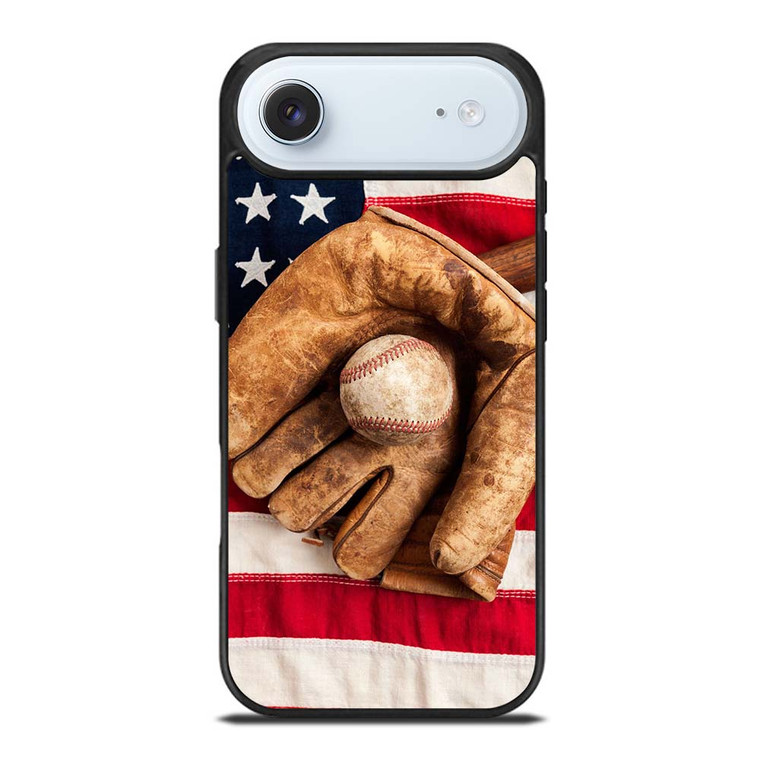 BASEBALL GLOVE AMERICAN FLAG iPhone Air Case