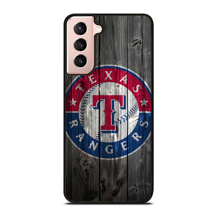 TEXAS RANGERS WOODEN LOGO Samsung Galaxy S21 Case