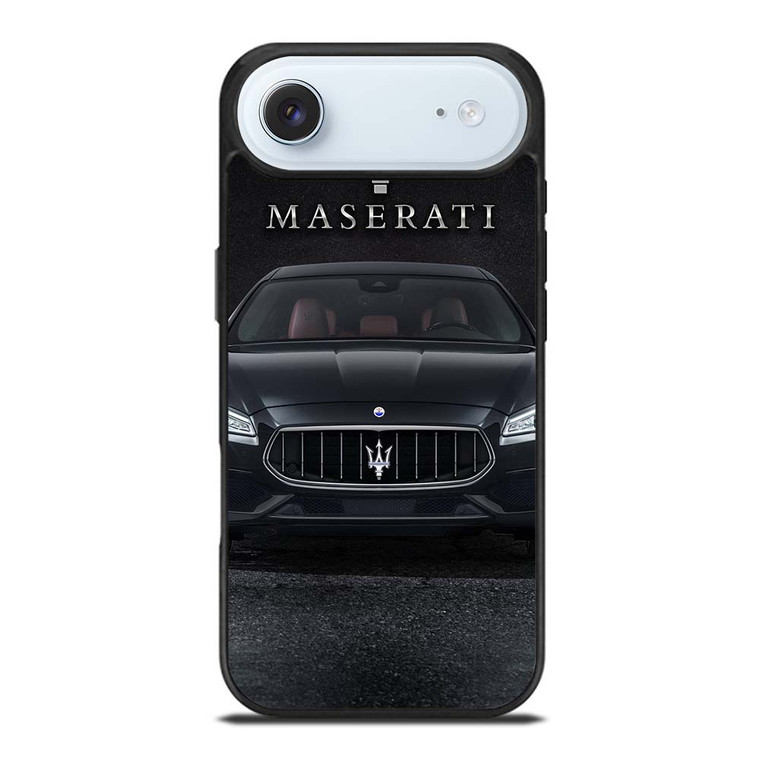 MASERATI CAR BLACK LOGO iPhone Air Case