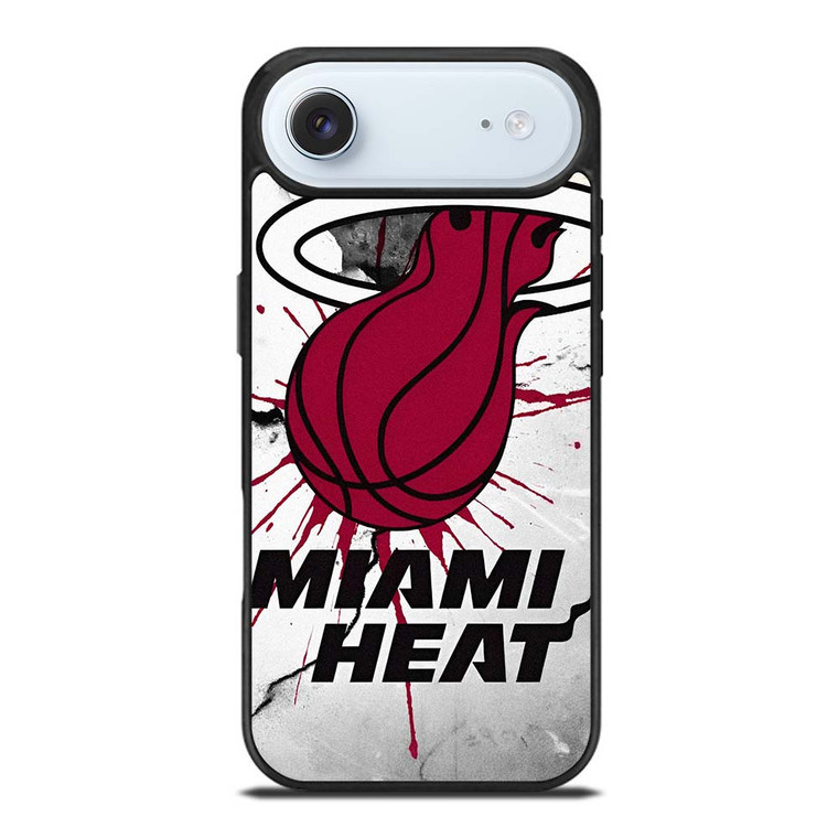 MIAMI HEAT CRACKED LOGO iPhone Air Case