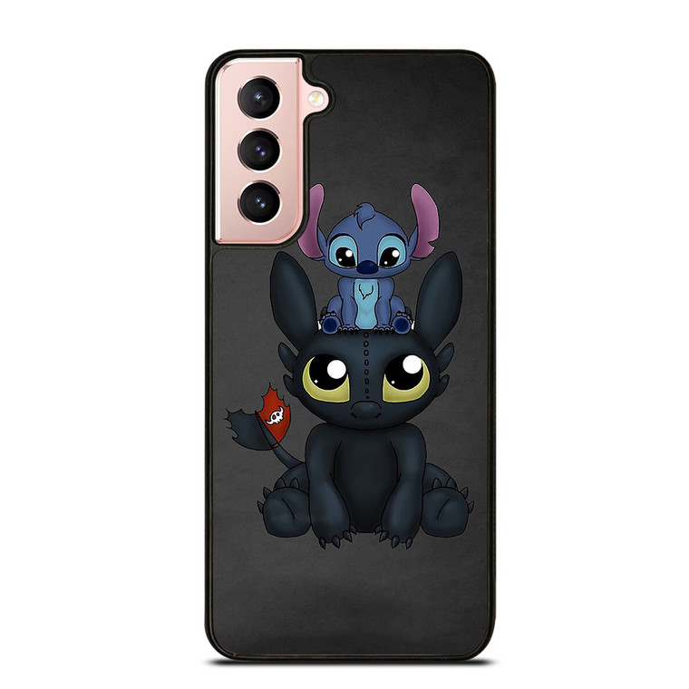 TOOTHLESS AND STITCH 2 Samsung Galaxy S21 Case