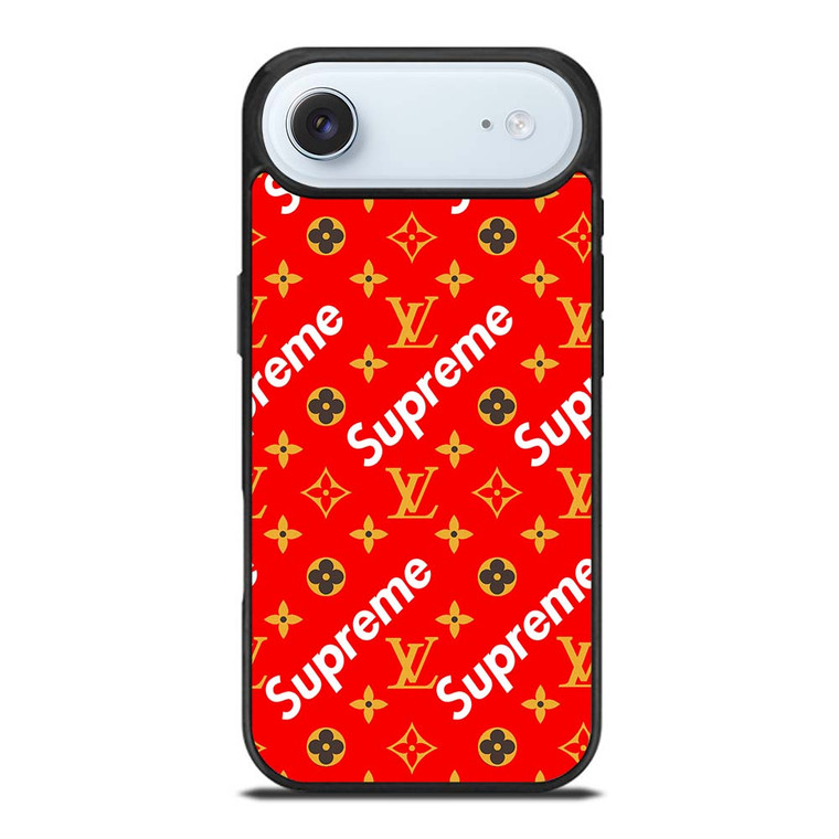 NEW SUPREME RED GOLD PATTERN iPhone Air Case NEW SUPREME RED GOLD PATTERN iPhone Air Case