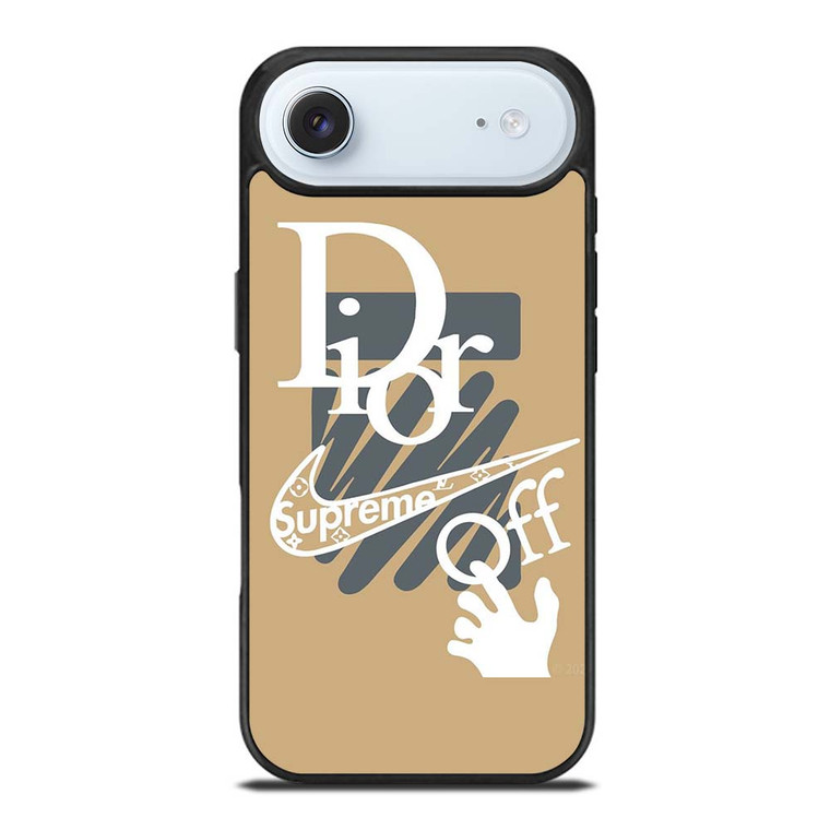 OFF WHITE DIOR SUPREME LOGO iPhone Air Case OFF WHITE DIOR SUPREME LOGO iPhone Air Case