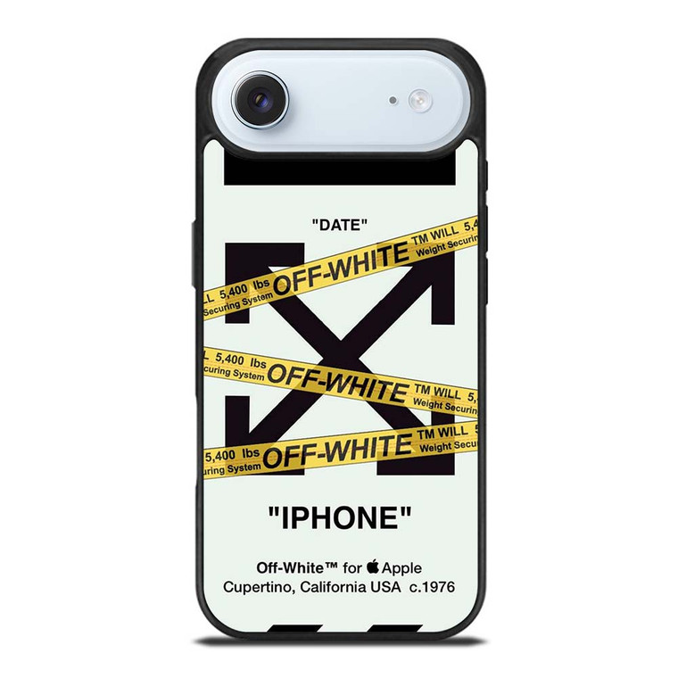 OFF WHITE YELLOW STRIPES iPhone Air Case
