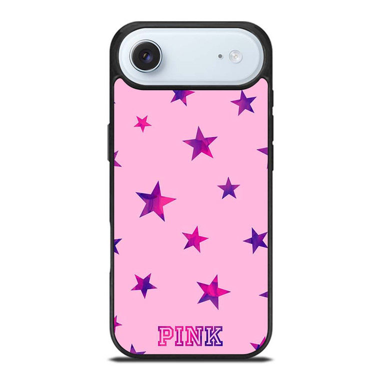 PINK VICTORIA SECRET STARS iPhone Air Case