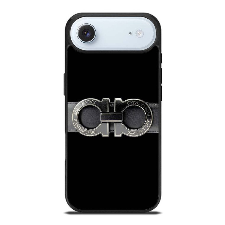 SALVATORE FERRAGAMO BELT BLACK iPhone Air Case