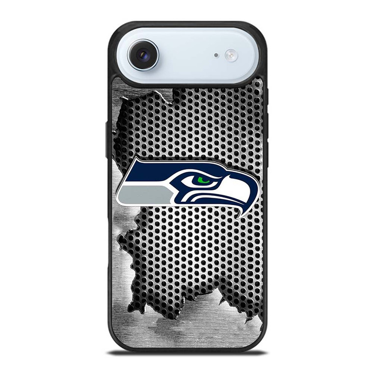 SEATTLE SEAHAWKS METAL LOGO (2) iPhone Air Case