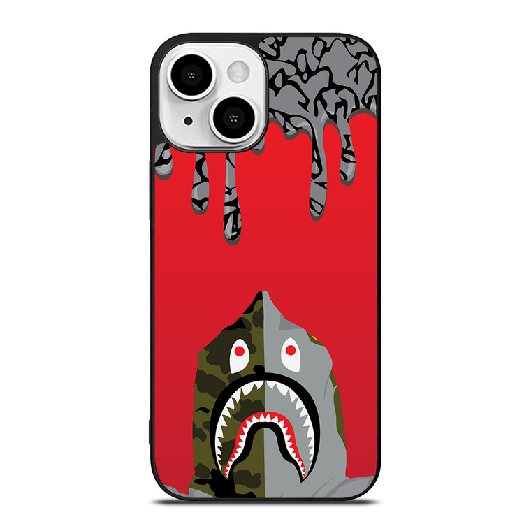 BAPE CAMO MELTED ARTWORK iPhone 13 Mini Case
