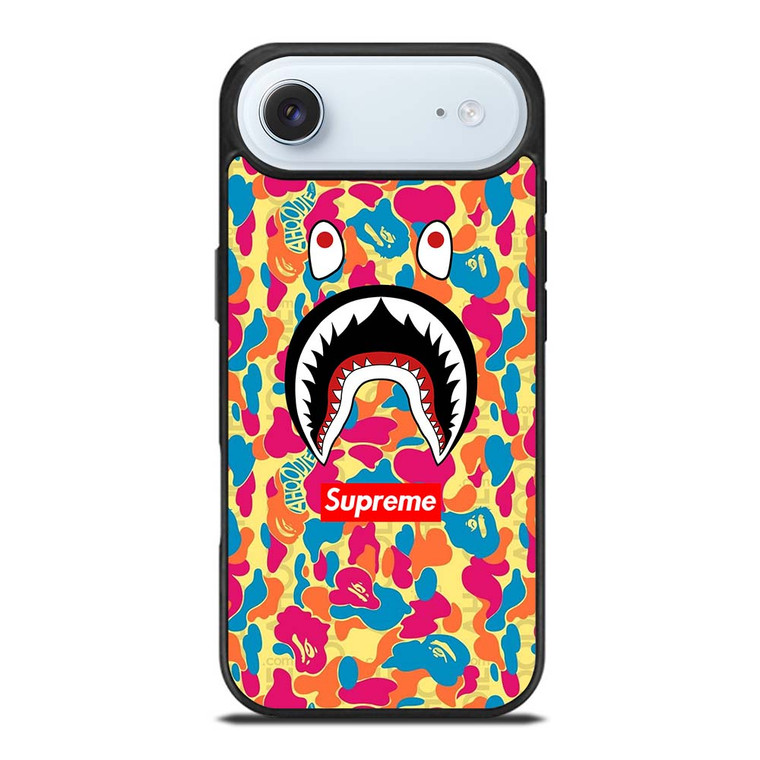 SUPREME BAPE CAMO COLOR FULL iPhone Air Case SUPREME BAPE CAMO COLOR FULL iPhone Air Case