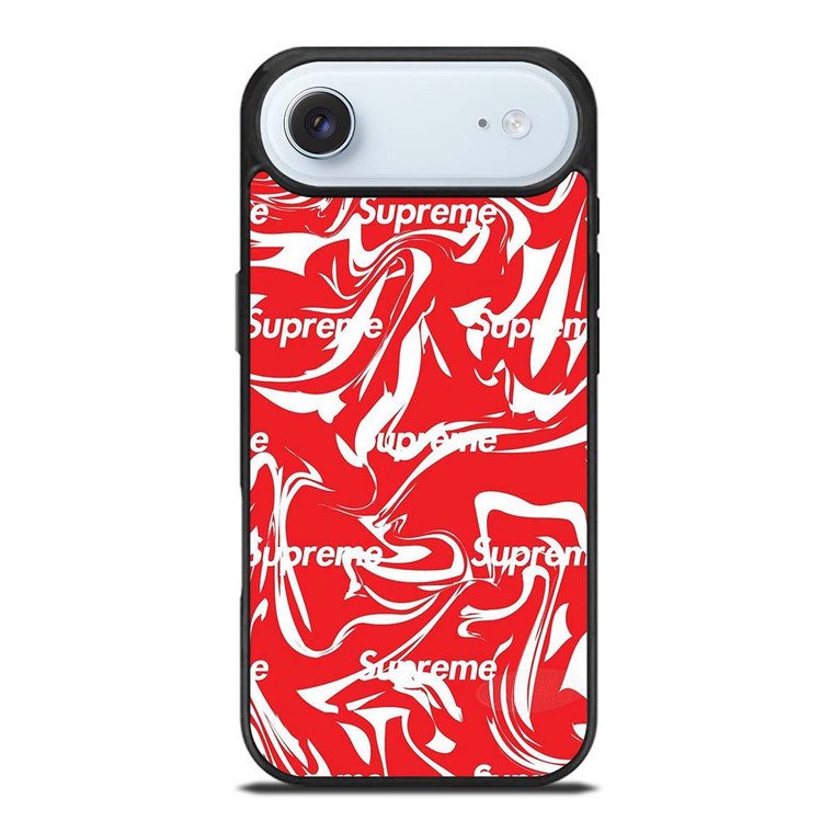SUPREME MELTED RED ARTWORK (2) iPhone Air Case SUPREME MELTED RED ARTWORK (2) iPhone Air Case