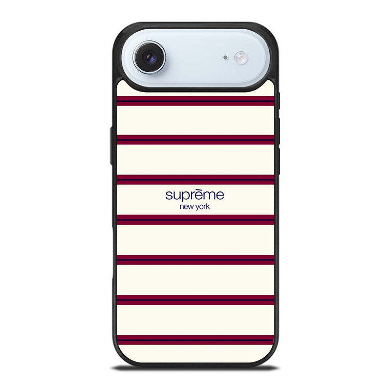 SUPREME NEW YORK RED STRIPE iPhone Air Case SUPREME NEW YORK RED STRIPE iPhone Air Case