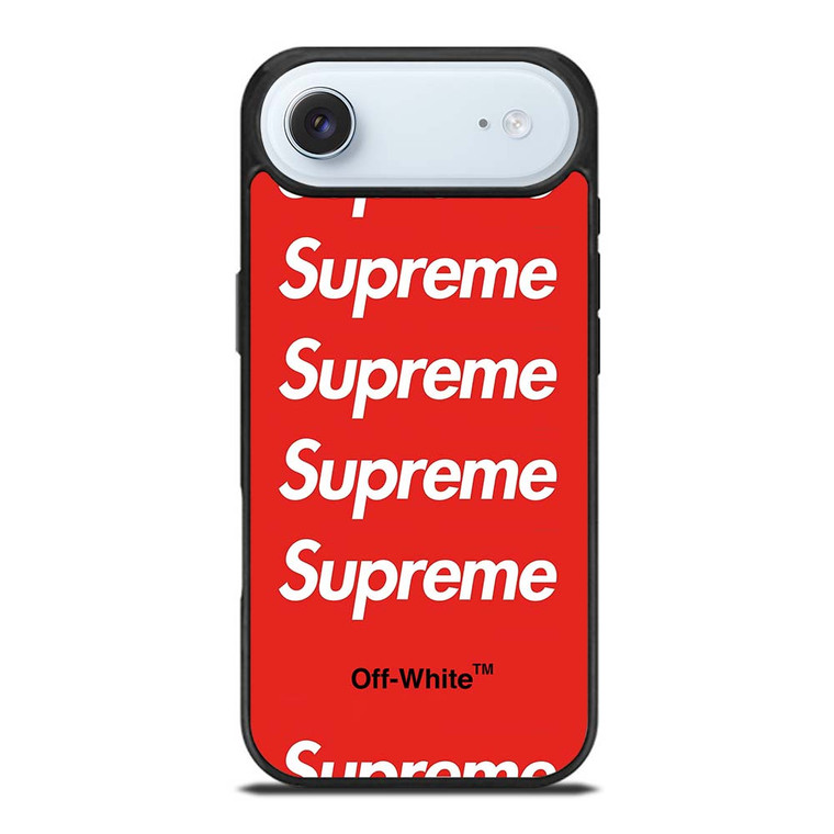 SUPREME RED OFF WHITE iPhone Air Case SUPREME RED OFF WHITE iPhone Air Case