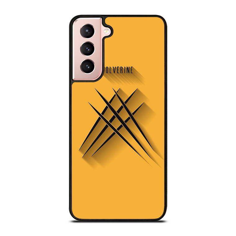 WOLFERINE YELLOW CLAW X-MEN Samsung Galaxy S21 Case