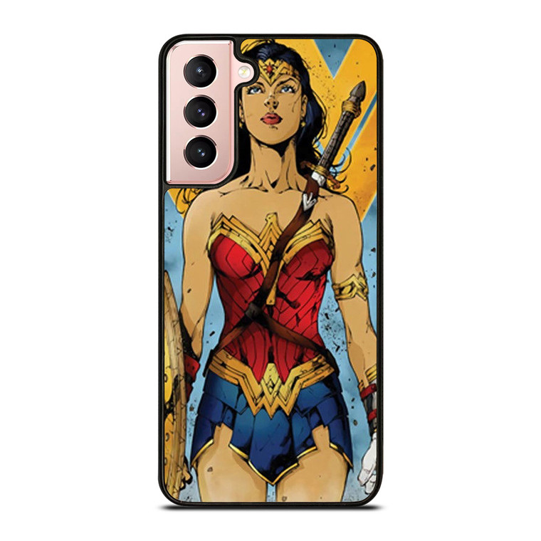 WONDER WOMAN DIANA COMIC Samsung Galaxy S21 Case