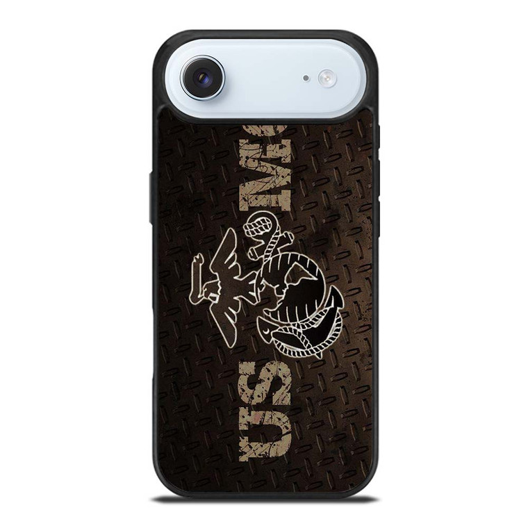 UNITED STATED MARINE CORPS METAL LOGO iPhone Air Case