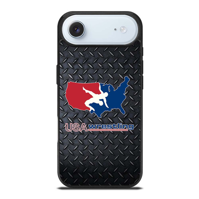 USA WRESTLING METAL LOGO iPhone Air Case