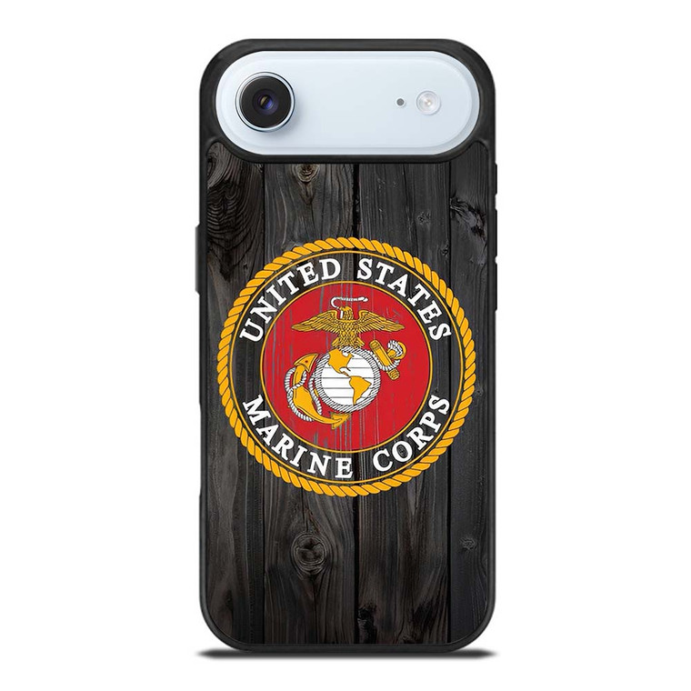 USMC US MARINE CORPS WOOD iPhone Air Case