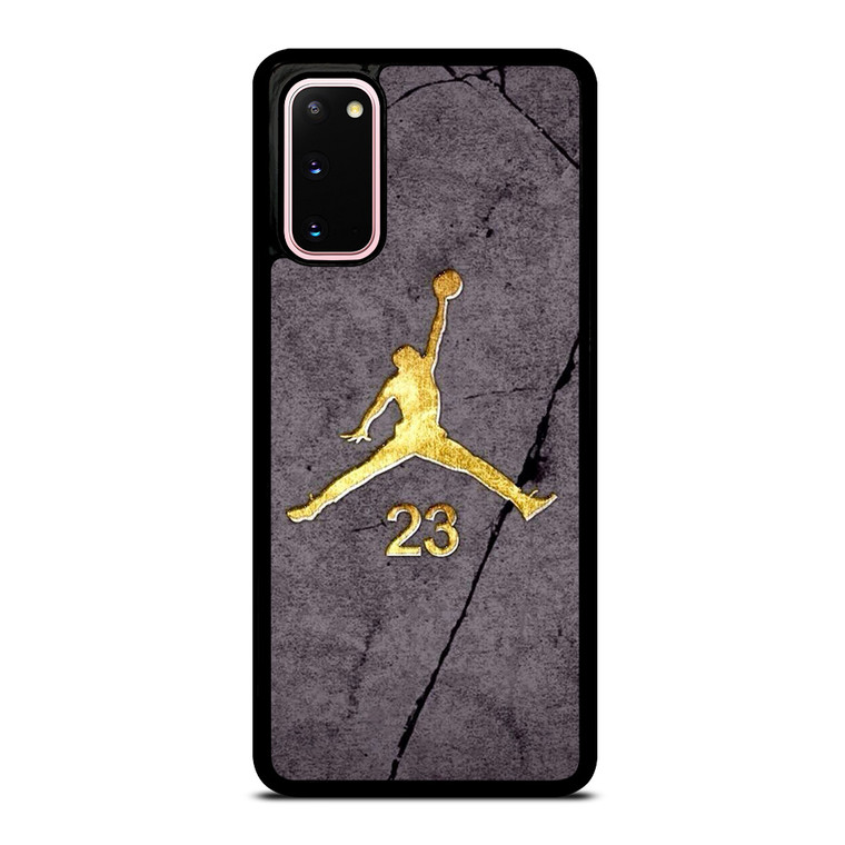 AIR JORDAN 23 GOLD WALL Samsung Galaxy S20 Case