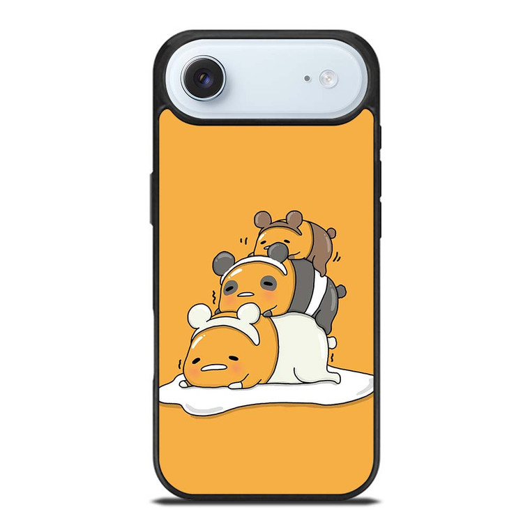 WE BARE BEARS X GUDETAMA iPhone Air Case