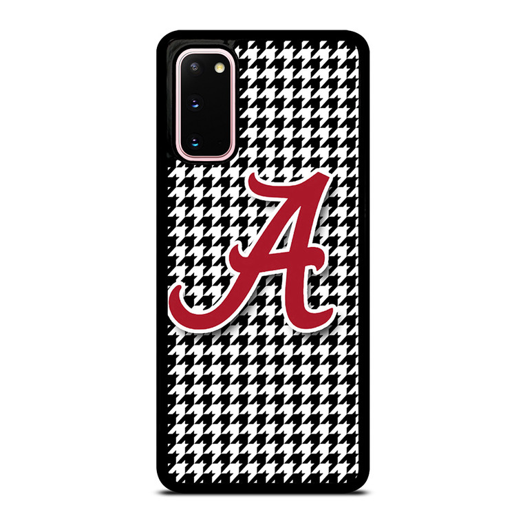 ALABAMA HOUNDSTOOTH CRIMSON TIDE Samsung Galaxy S20 Case