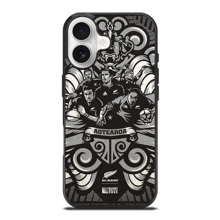 ALL BLACKS NEW ZEALAND RUGBY iPhone 17 Case