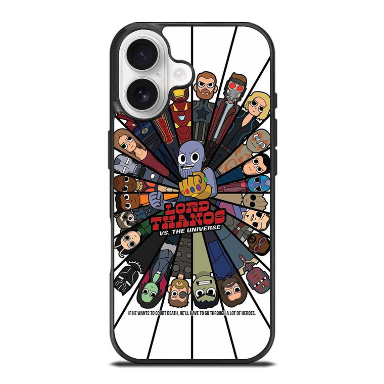 AVENGERS INFINITY WARS VS THANOS iPhone 17 Case