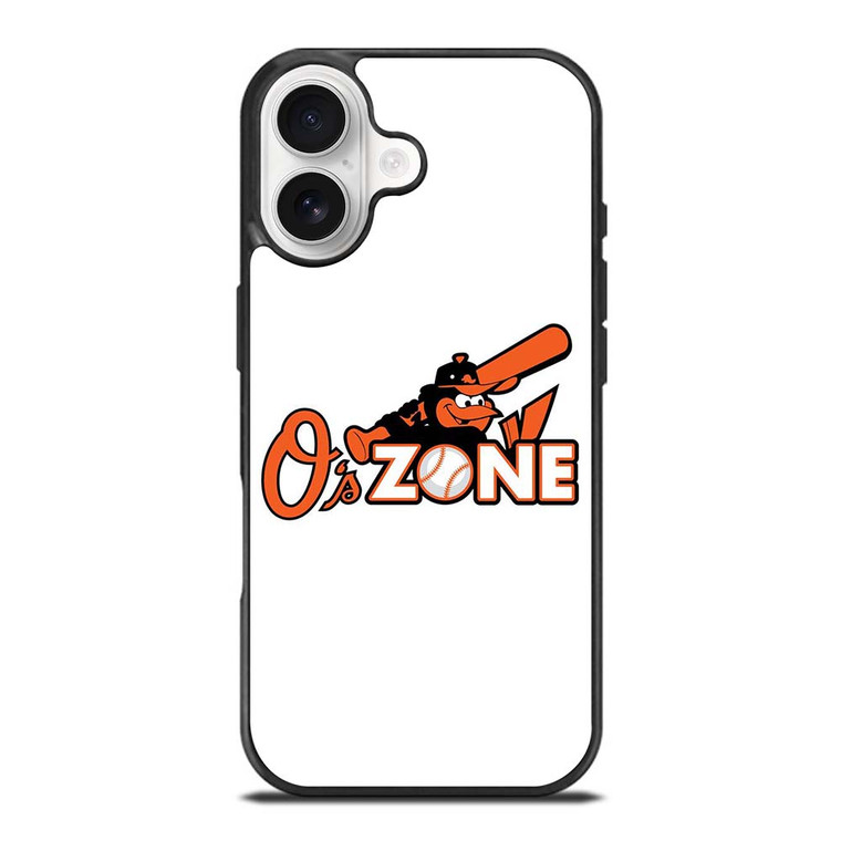 BALTIMORE ORIOLES ZONE LOGO BASEBALL TEAM iPhone 17 Case
