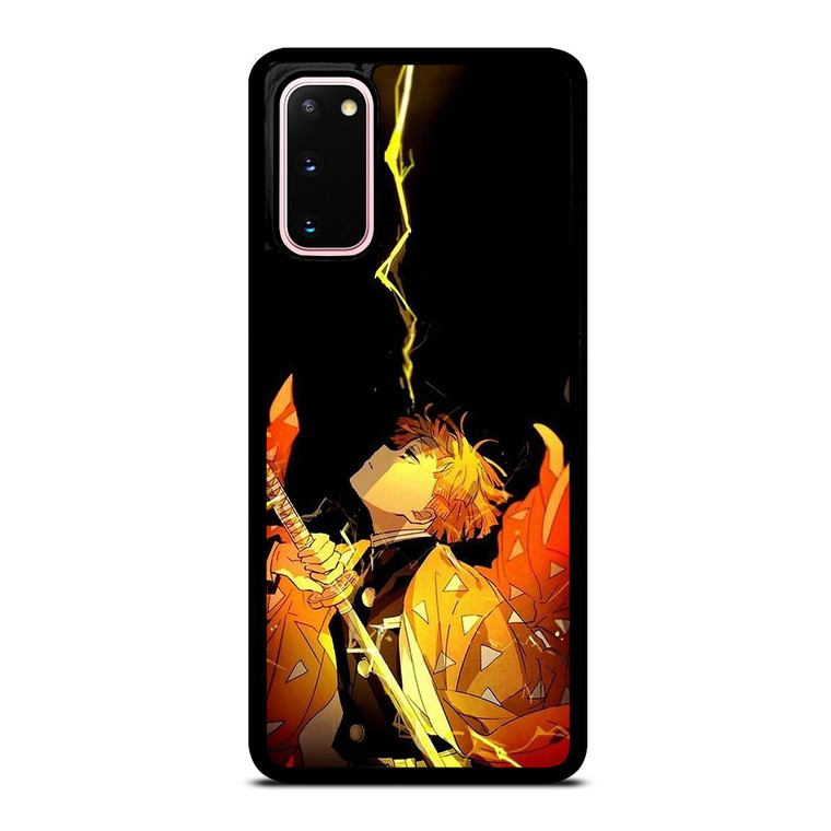 ANIME DEMON HUNTERKIMETSU NO YAIBA SHUIGETSU YELLOW THUNDER Samsung Galaxy S20 Case