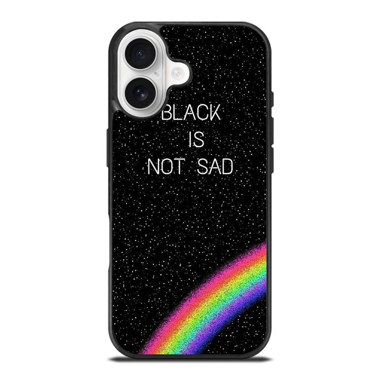 BLACK IS NOT SAD iPhone 17 Case