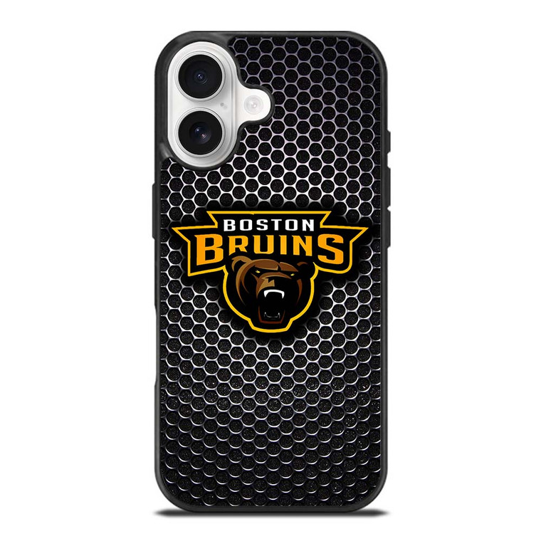 BOSTON BRUINS METAL MASCOT iPhone 17 Case