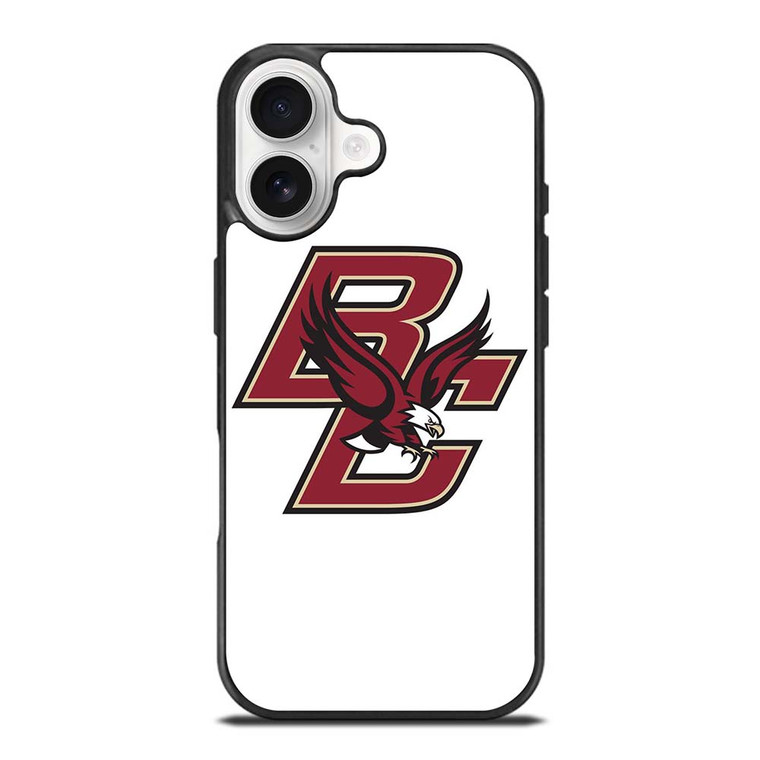 BOSTON COLLEGE EAGLES HOCKEY UNIVERSITY TEAM LOGO iPhone 17 Case