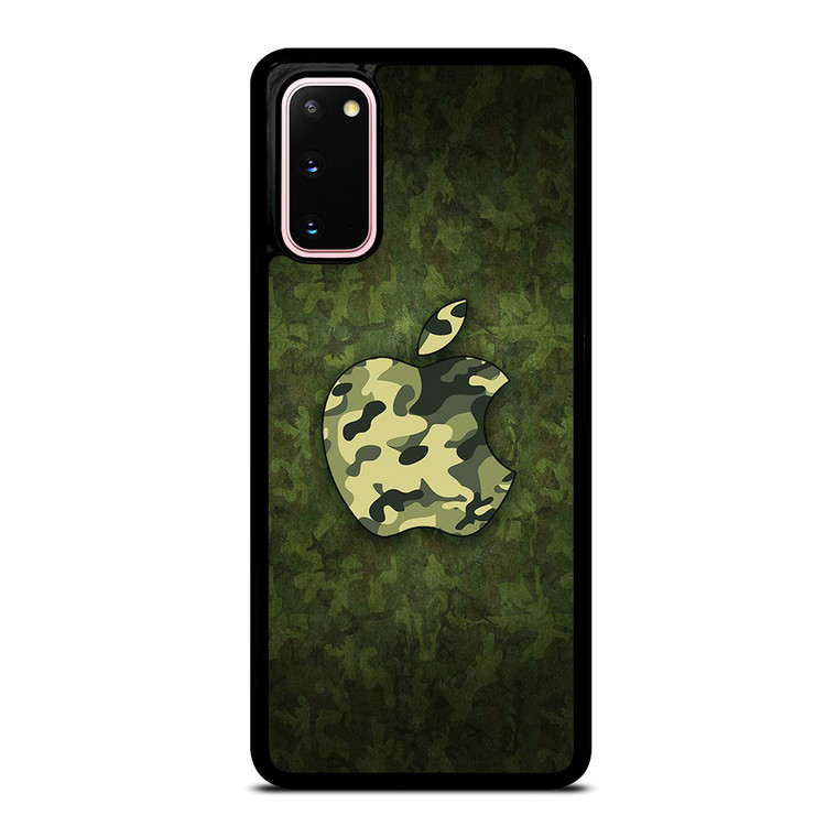 APPLE LOGO CAMO GREEN Samsung Galaxy S20 Case