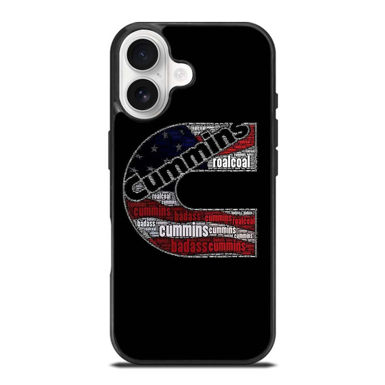 CUMMINS POWER AMERICAN FLAG iPhone 17 Case