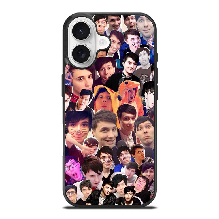DAN AND PHIL COLLAGE iPhone 17 Case