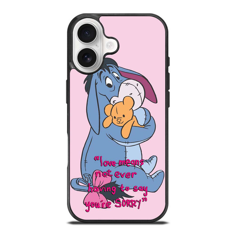 EEYORE DONKEY QUOTES iPhone 17 Case