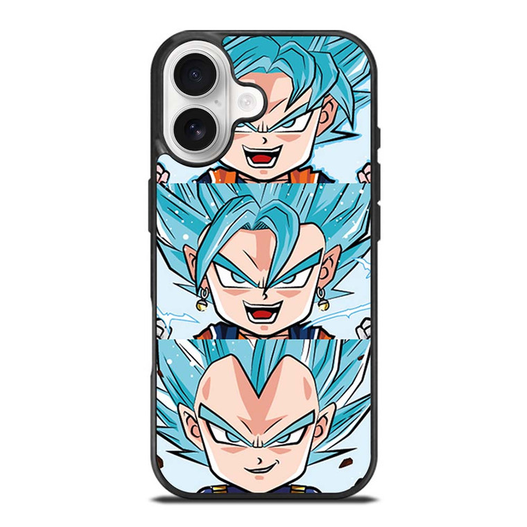 GOKU AND VEGETA CUTE DRAGON BALL iPhone 17 Case