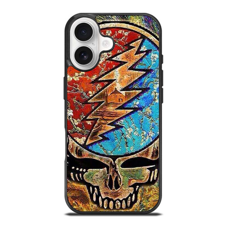 GRATEFUL DEAD ART LOGO 2 iPhone 17 Case