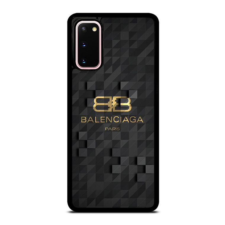 BALENCIAGA BLACK CUBE LOGO Samsung Galaxy S20 Case