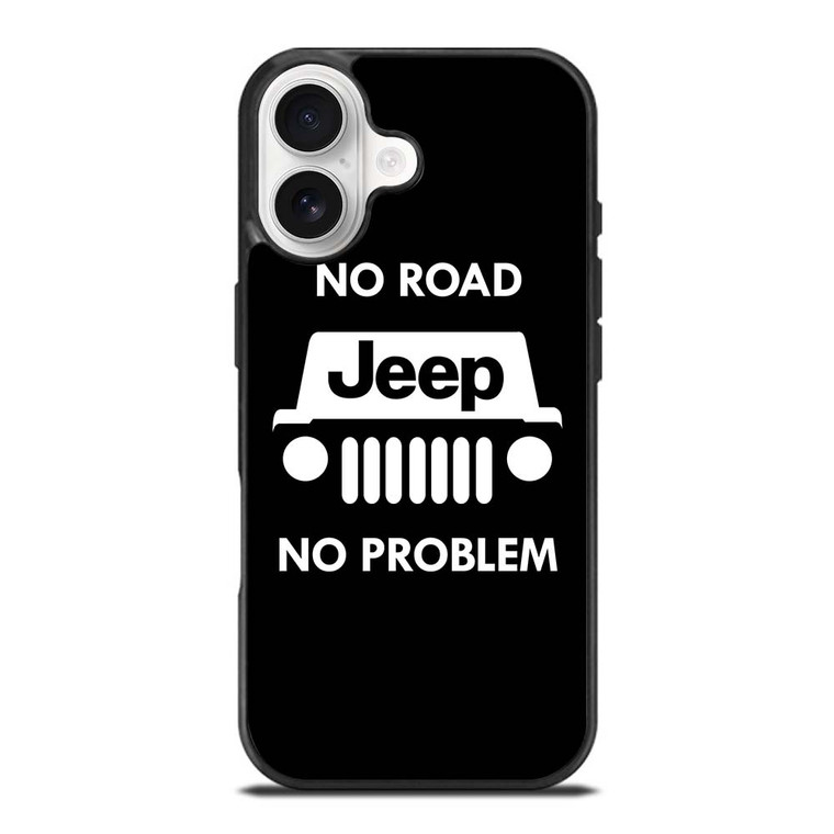JEEP NO ROAD NO PROBLEM iPhone 17 Case