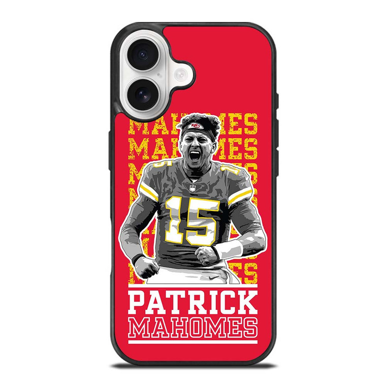 KANSAS CITY CHIEFS PATRICK MAHOMES 15 iPhone 17 Case