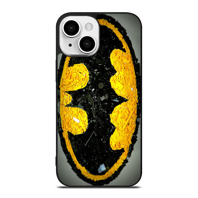 Batman Logo Black Yellow 2 iPhone 13 Mini Case