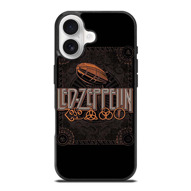 LED ZEPPELIN BAND LOGO MOTHERSHIP ICON ART iPhone 17 Case