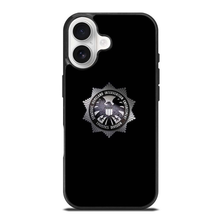 MARVEL AGENTS OF SHIELD METAL LOGO iPhone 17 Case
