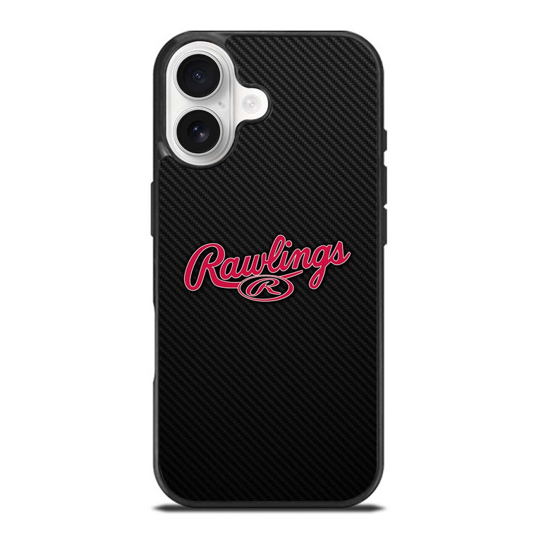 RAWLINGS SPORTWEAR CARBON LOGO iPhone 17 Case