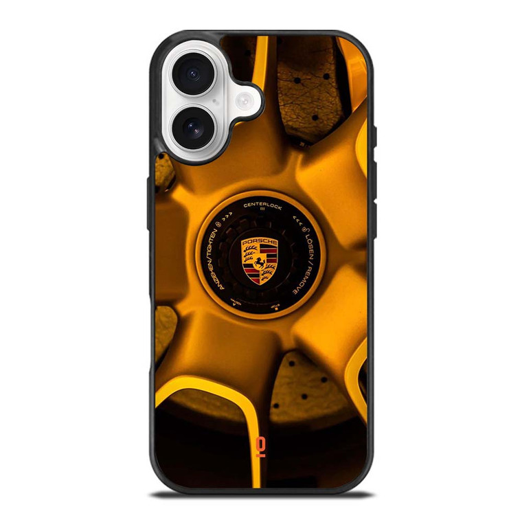 RIM OF PORSCHE CAR LOGO iPhone 17 Case