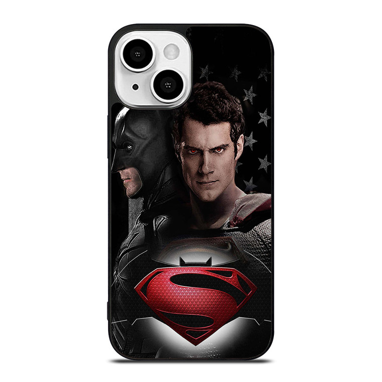 BATMAN VS SUPERMAN FACE iPhone 13 Mini Case