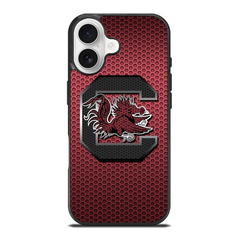 SOUTH CAROLINA GAMECOCKS UNIVERSITY FOOTBALL LOGO iPhone 17 Case