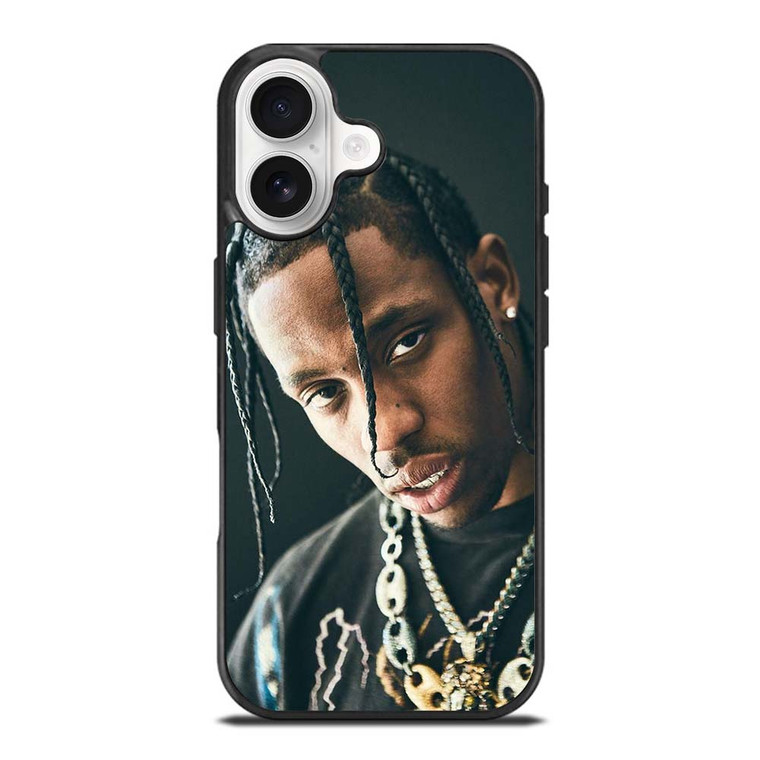 TRAVIS SCOTT RAPPER FACE iPhone 17 Case